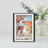 Illustration Vintage carte postale-Walter Crane 50 (Debout devant)