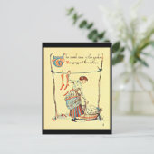 Illustration Vintage carte postale-Walter Crane 64 (Debout devant)