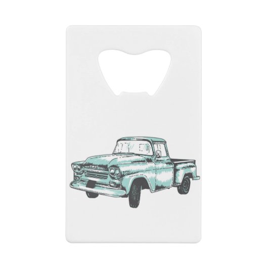 Illustration vintage de camion (Devant)