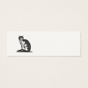Illustration vintage de chat de Chambre de 1800s -