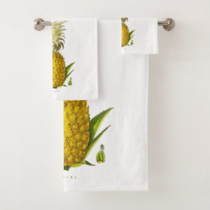 Illustration Vintage de l'ananas à Accent tropical