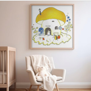 Illustration vintage d'Else Wenz Vietor Poster