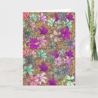 Illustration vintage du modèle floral