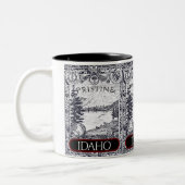 Illustration vintage Idaho Mug (Gauche)