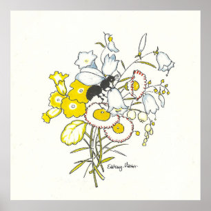 Illustration vintage par Else Wenz Vietor Poster