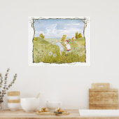 Illustration vintage par Sibylle Von Olfers Poster (Cuisine)