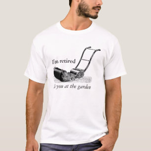 ILLUSTRATION VINTAGE - T-shirt de retraite