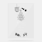 Illustrations à main noire Doodles Mariage (Recto)