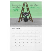 Illustrations animales Calendrier 2021 (Mar 2026)