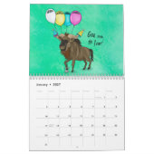 Illustrations animales Calendrier 2021 (Jan 2027)