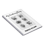 Illustrations botaniques carnet personnalisé (Côté Droit)