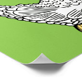 Illustrations d'animaux texte personnalisé affiche (Coin)