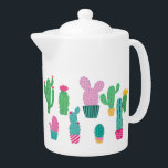 Illustrations de Cactus Modernes<br><div class="desc">Cactus rose et vert illustrations sur blanc arrière - plan, moderne et minimaliste design mignon.</div>