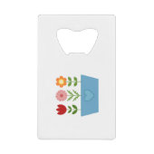 Illustrations de fleurs dans une zone de fenêtre b (Devant)