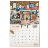 Illustrations du calendrier taïwanais (Mar 2027)