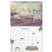 Illustrations du calendrier taïwanais (Feb 2027)