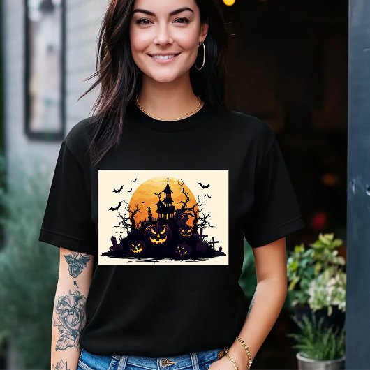 Illustrations effrayantes T-Shirt Halloween