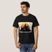 Illustrations effrayantes T-Shirt Halloween (Devant entier)