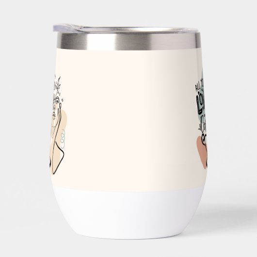 Illustrations esthétiques, Café de fille (Droite)