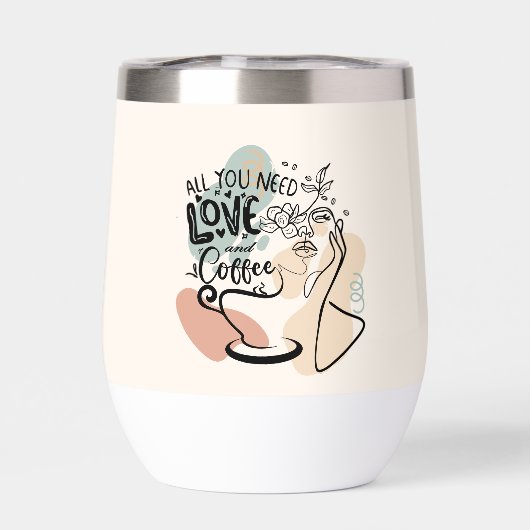 Illustrations esthétiques, Café de fille (Arrière)