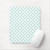 Illustrator T Groene Polka Dots Pattern Pt Pattern Muismat (Met muis)