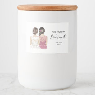 Illustré serez-vous mon étiquette de la chandelle