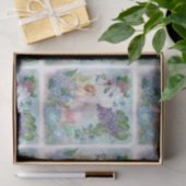 Illustreerde Lila Faerie Tissuepapier (Geschenk)