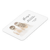 Illustreerde Will jij bent mijn bruidsmaïde magnee Magneet (Linkerzijde)