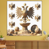 IllyrianAltarRelics-SacredEagleArtBundleIIIHERSYM  Canvas Afdruk (Insitu (Woonkamer))