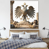 IllyrianAltarRelics-SacredEagleArtBundleIVHERSYM  Canvas Afdruk (Insitu (Slaapkamer))