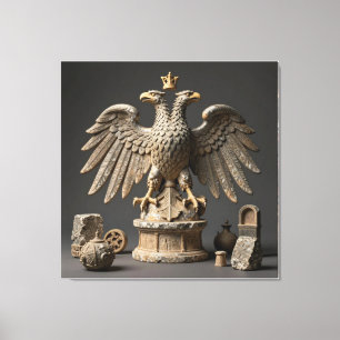 IllyrischeAltaarRelieken-HeiligeAdelaarKunstbundel Canvas Afdruk