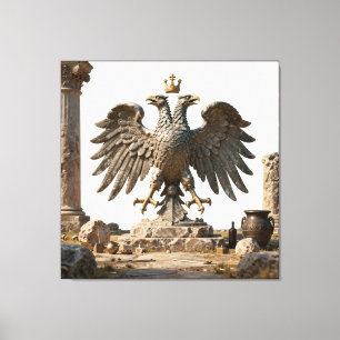 IllyrischeAltaarRelieken-HeiligeAdelaarKunstBundel Canvas Afdruk