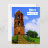 Ilocos op de Filipijnen Feestdagenkaart (Voorkant / Achterkant)