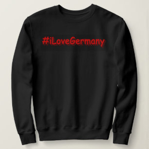 "#iLoveGermany" Cute Design. Bestel nu Trui