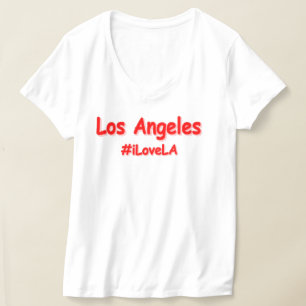 "#iLoveLA" Cute Design. Bestel nu T-shirt