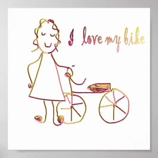 ilovemybike poster (Voorkant)