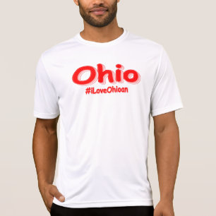 "#iLoveOhioan" Cute Design. Bestel nu T-shirt