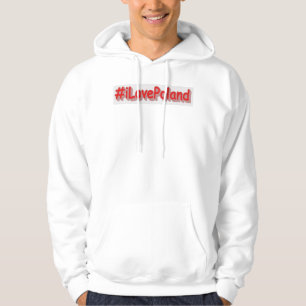 "#iLovePoland" Cute Design. Bestel nu Hoodie