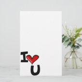 ilovu briefpapier (Staand voorkant)