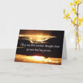 Ils disent que les pensées positives ont la carte  (Fleur jaune)