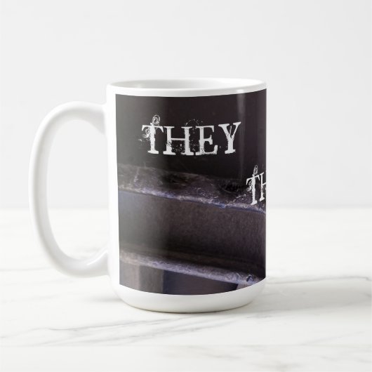 Ils Leur Prononounes Trans ENBY LGBTQ Mug 2 (Gauche)