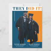 Ils L'Ont Fait ! Invitation de la fête de double d (Devant)