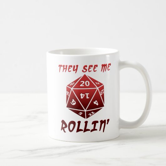 Ils me voient rouler Mug drôle (Droite)