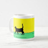 'Ils ne nous quittent jamais' 11oz tasse de café (Devant gauche)