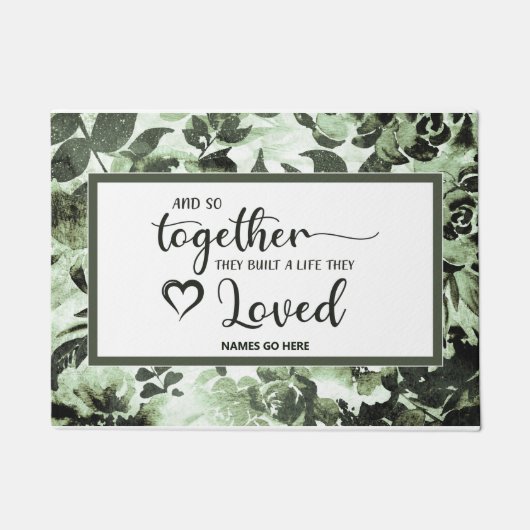 Ils Ont Construit Une Vie Qu'Ils Aiment Le Tapis D (Devant)