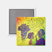 Ils Ont Perdu Leur Histoire Magnet Carré 2 Pouces (Recto/Verso)