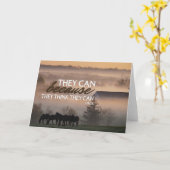 Ils Peuvent Motiver Cartes De Voeux (Fleur jaune)