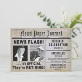 ILS RETIRENT INVITATION DE JOURNAL (2)PHOTOS (Debout devant)