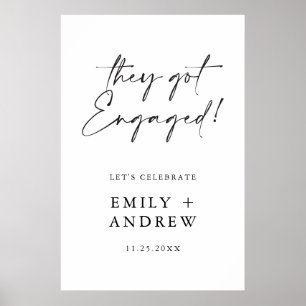 Ils se sont engagés ! Poster de bienvenue de la pa