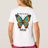 "Ils..." T-shirt fille personnalisable (Dos)